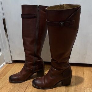FRYE Molly tall heeled boots